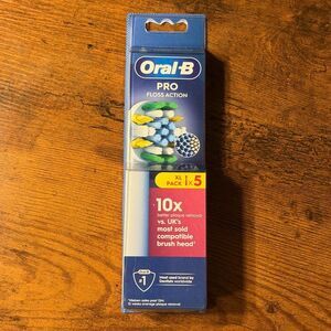 🪥 Oral-B Pro Floss Action Replacement Brush Heads – XL Pack (5 Count) – NEW